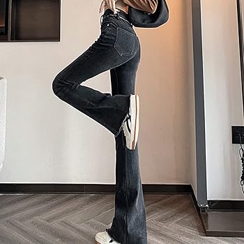 m me eme フレアデニムパンツ M me eme／Ribbon flared denim pants (eme10326) | All Item
